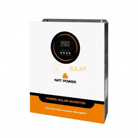 Inversor cargador 11000w 48v 2xmppt nat power