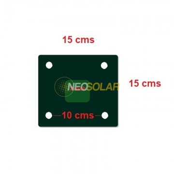 Poste Cierro Jardin RAL 6005 Verde