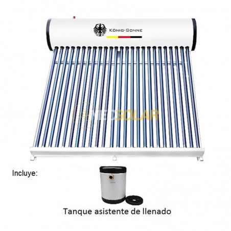 Calentador De Agua Termo Solar ATM 200L 20 Tubos