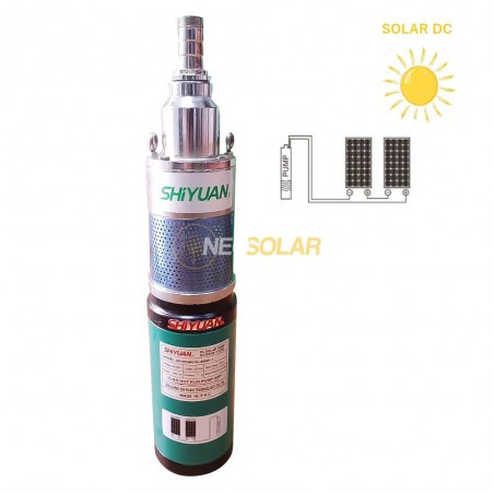 Bomba Pozo Profundo 60 Mts 400W 48V DC