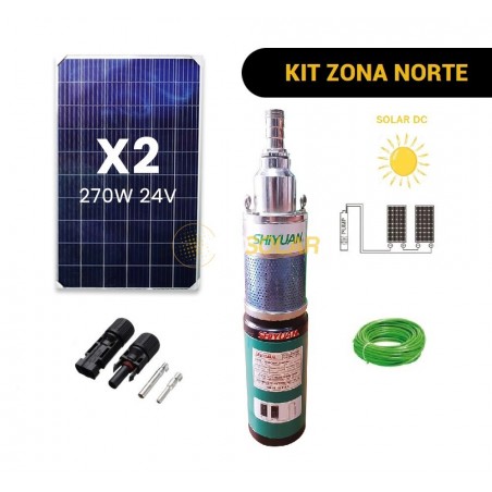 Kit Bomba Pozo Profundo 60 Mts 560W - Zona Norte