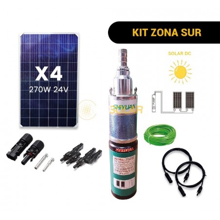 Kit Bomba Pozo Profundo 60 Mts 1.120W - Zona Sur