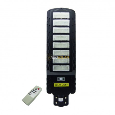 Foco Solar 320 LED 8 Placas 320 Watts Control Remoto