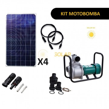 Kit Solar Motobomba 2HP 1.120W 150V DC