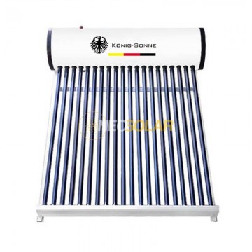 Calentador De Agua Solar Presurizado Heat Pipe 200L 20 Tubos