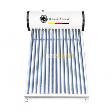 Calentador de Agua Solar Presurizado Heat Pipe 150L 15 Tubos