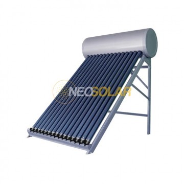 Calentador de Agua Solar Presurizado Heat Pipe 150L 15 Tubos