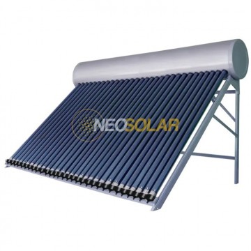 Calentador De Agua Solar Presurizado Heat Pipe 300L 30 Tubos