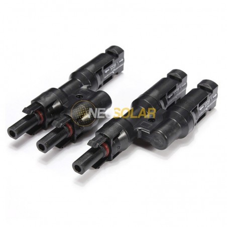 Conector Par MC4 Doble